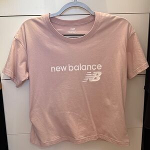 New Balance Light Pink Short Sleeve Tee